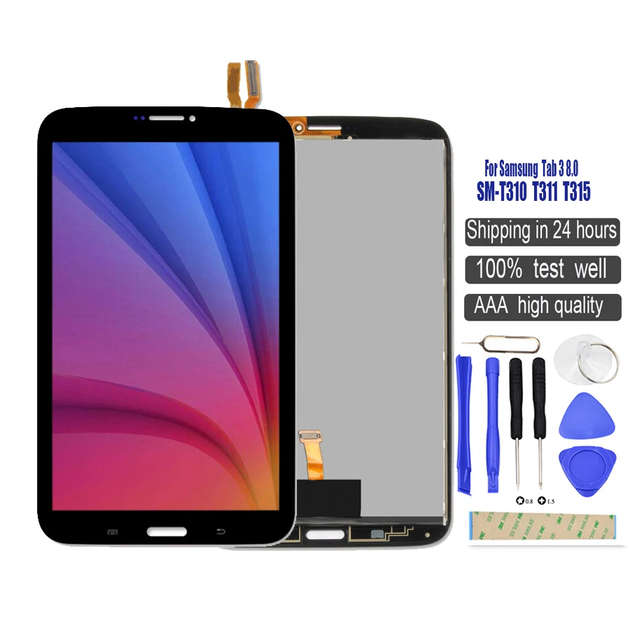 

8 inch For Samsung Galaxy Tab3 8.0 SM-T310 SM-T311 T315 Touch Screen Digitizer LCD Display Panel Glass Assembly Replacement