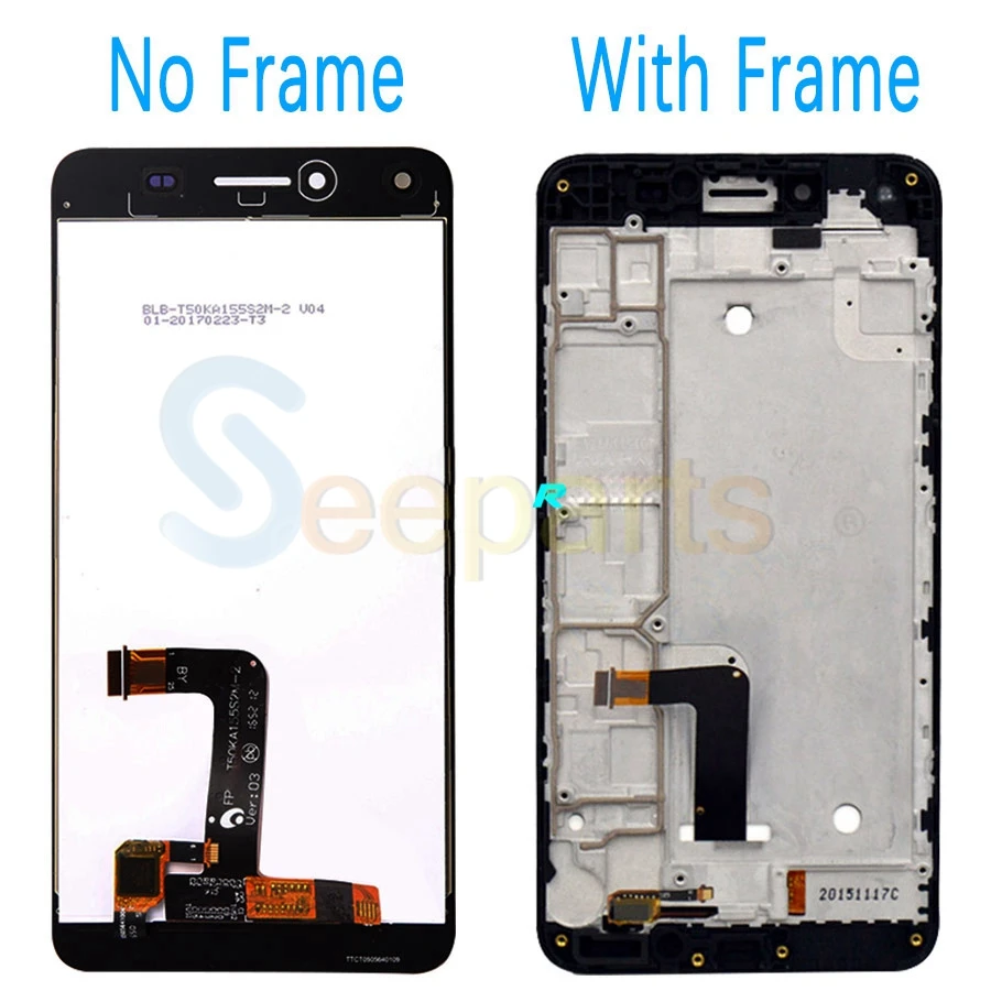 Huawei Y5 II LCD Display + Touch Screen 100% Tested Digitizer Assembly With Frame Replacement Huawei Y5 II  Y5 2 Y5II Display (2)