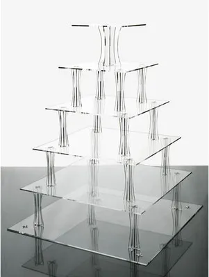 

Circle Acrylic Cupcake Wedding Party Cake StandDetails about 6 Tier Clear Square Shaped Acrylic Cup Cake Stand decoration