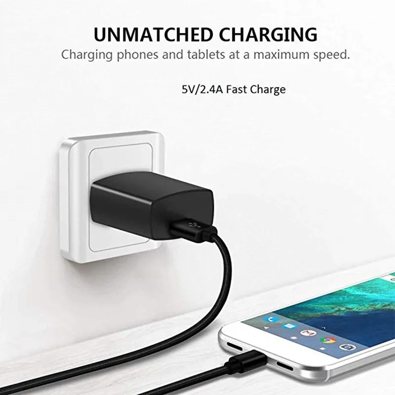 Кабель Micro USB для телефонов Huawei Y9 Y7 Y6 Y5 prime 2018 Xiaomi Samsung S6 S7|Кабели мобильных