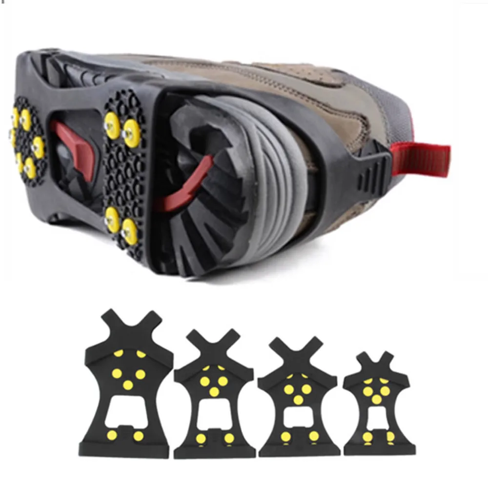 

1 Pair Professional Camping Climbing Ice Crampon Anti Slip Ice Snow Walking Shoe Spike Grip Outdoor Equipment Hot Selling