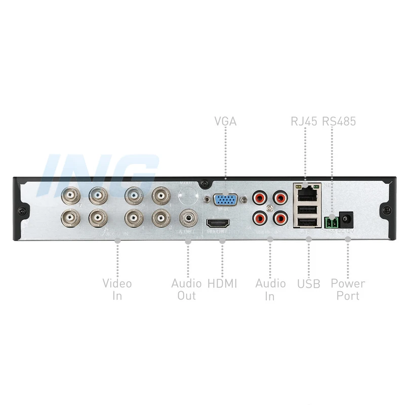 Камера видеонаблюдения Hybird DVR 8 каналов 1080N H.264 1080P NVR 3 в 1|1080p nvr|8 channel ahd dvrahd dvr |