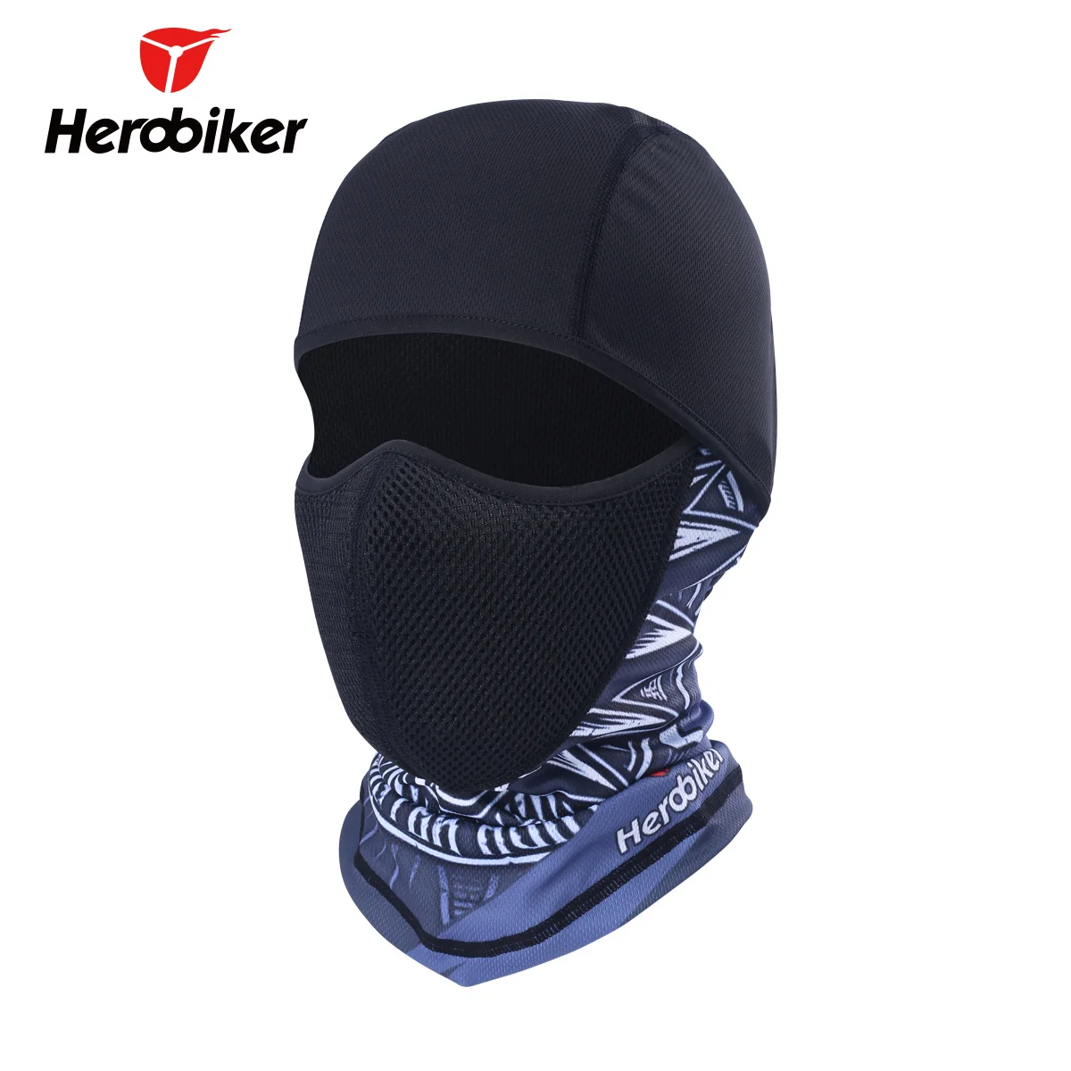 HEROBIKER мотоциклетная маска для лица Ветрозащитная Балаклава мото пылезащитный
