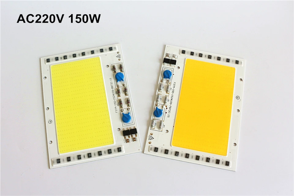 ASMT светодиодный COB чип лампа 20 Вт 30 50 100 150 200 AC 220 В IP65 Smart IC подходит для DIY прожектор