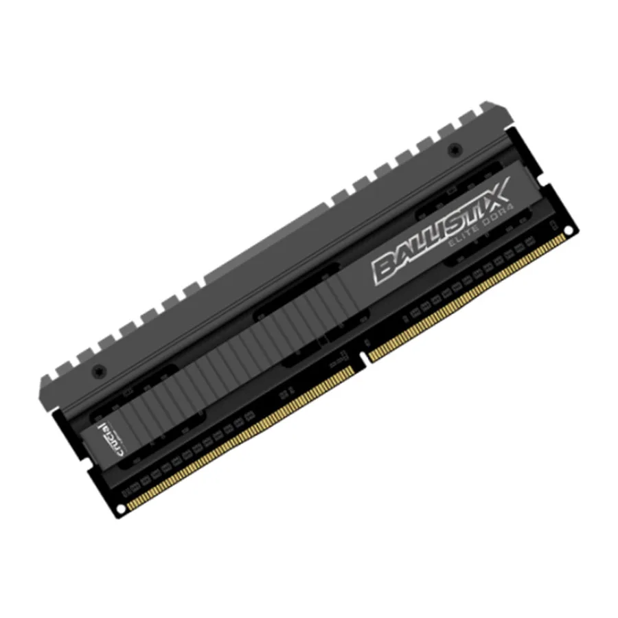

Crucial BLE8G4D26AFEA, 8 GB, 1 x 8 GB, DDR4, 2666 MHz, 288-pin DIMM, Negro
