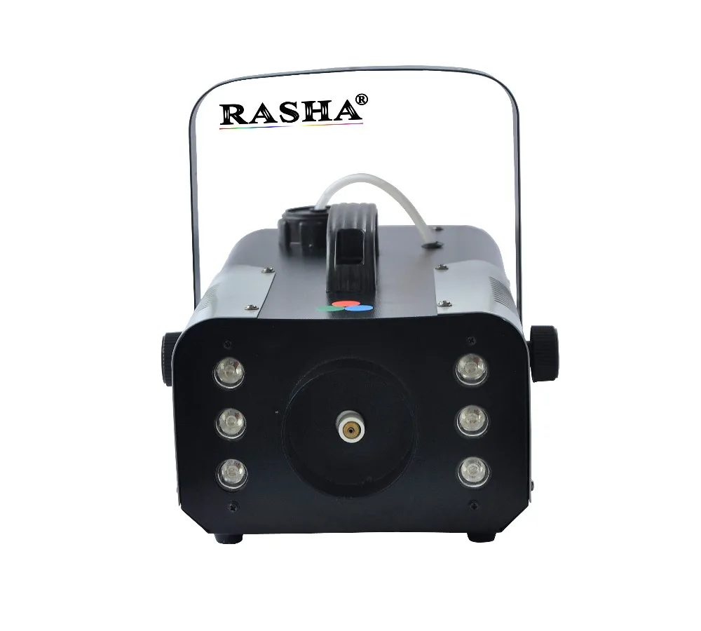 

Rasha 6pcs*3W RGB 900W LED Fog Machine,LED Smoke Machine For Wedding Effects Event Party,DJ Club