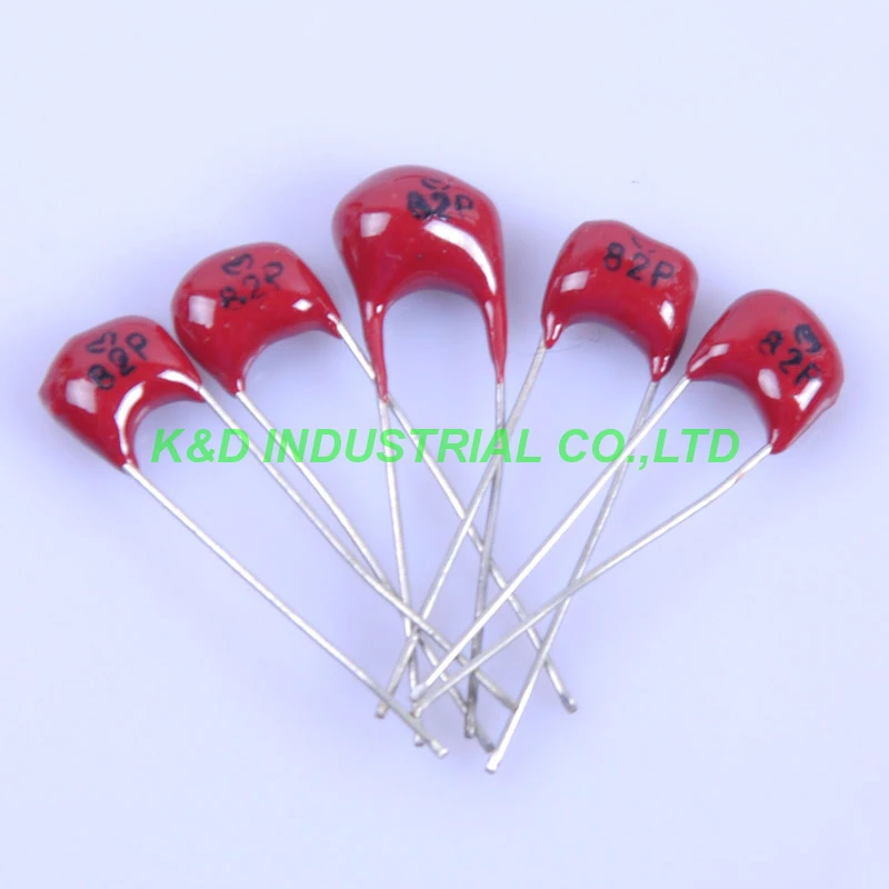 

10pcs Silver MICA Capacitor 82pF 500V Radial Amp For Audio Amp