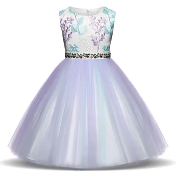 

2-6 Years Teenagers Girls Dress Wedding Party Princess Christmas Dresses For Girl Party Costume Kids Cotton Party Girls Clothing