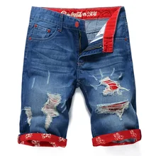 Freies verschiffen! 2016new mode mens short jeans baumwolle sommer stil shorts dünne atmungs denim shorts männer jeans