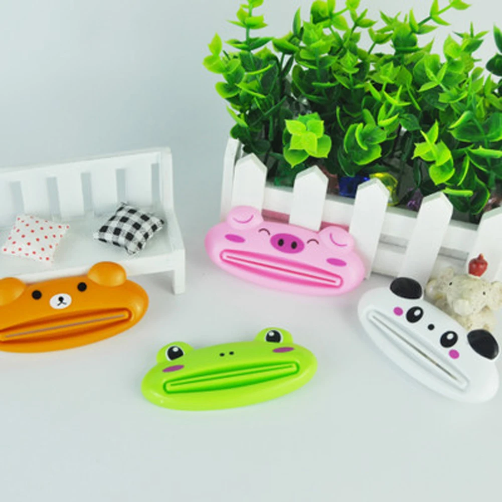 

Cute Animal Multifunction Squeezer Toothpaste Squeezer Home Commodity Bathroom Tube Cartoon Toothpaste Dispenser