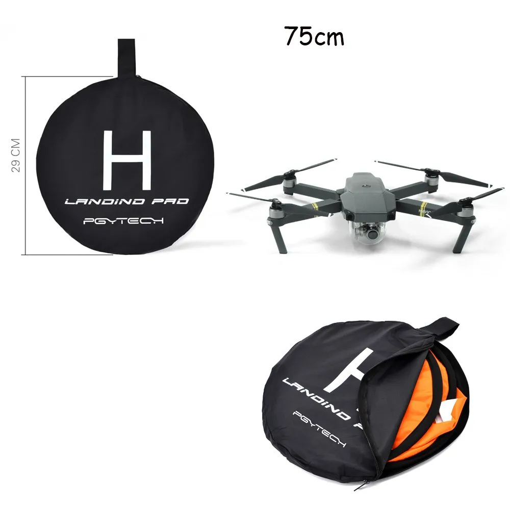 PGYTECH 75 см/110 см Mavic Mini 2 Pro Zoom Pantom 3/4 парковочный фартук Защитная Складная посадочная площадка для DJI Spark Drone Auadrotor