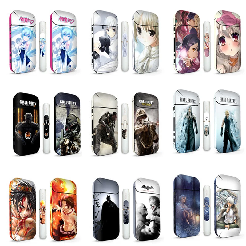 

15 Colors 3M Printing Label PVC Material Antiscratch Decorative IQOS Stickers For IQOS IQOS 2.4 Plus Skin Sticker