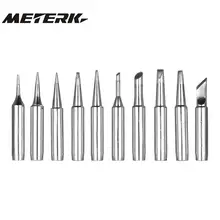 10 шт. наконечники для паяльника Замена наконечника для паяльника Бессвинцовая отвертка железный наконечник для Hakko паяльная станция Набор инструментов