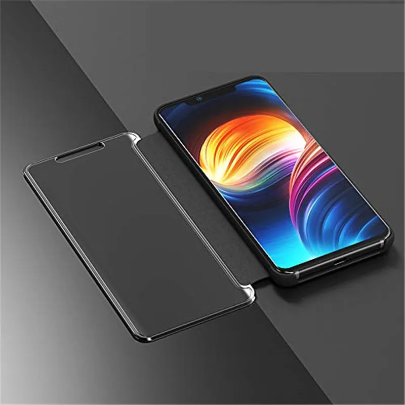 Чехол для OPPO A1k CPH1923 роскошное умное зеркало 6 1 дюйма откидной с полной защитой