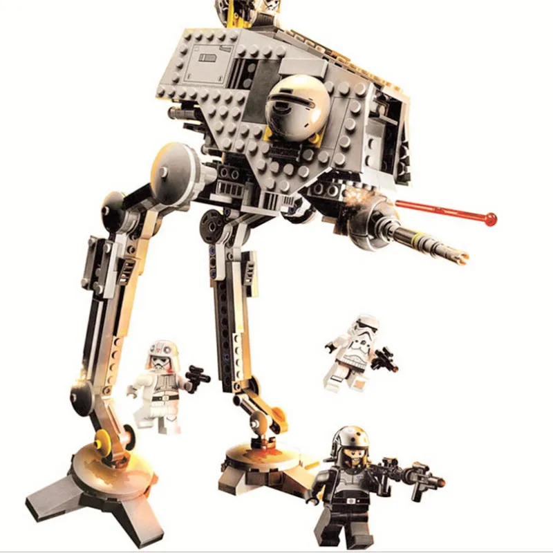 

Legoingly Star wars Clone Model The AT-DP Building Blocks Toy For Children Compatible with legoingly Space war Bricks Figure Set