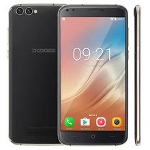Doogee X30 Встроенная память 16 ГБ мобильный 2 ГБ Оперативная память 5.5 ”Экран Android 7.0 смартфон MT6580A Quad Core 1.3 ГГц ОТА двойная сзади Камера 3360 мАч