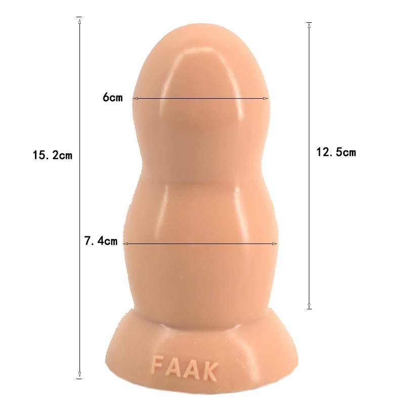 Silicone 15.2 cm Anal Plug Female Sextoys Dildo Huge Butt Plug Big Dildo Sex Toys for Woman Adult Sex Toys New