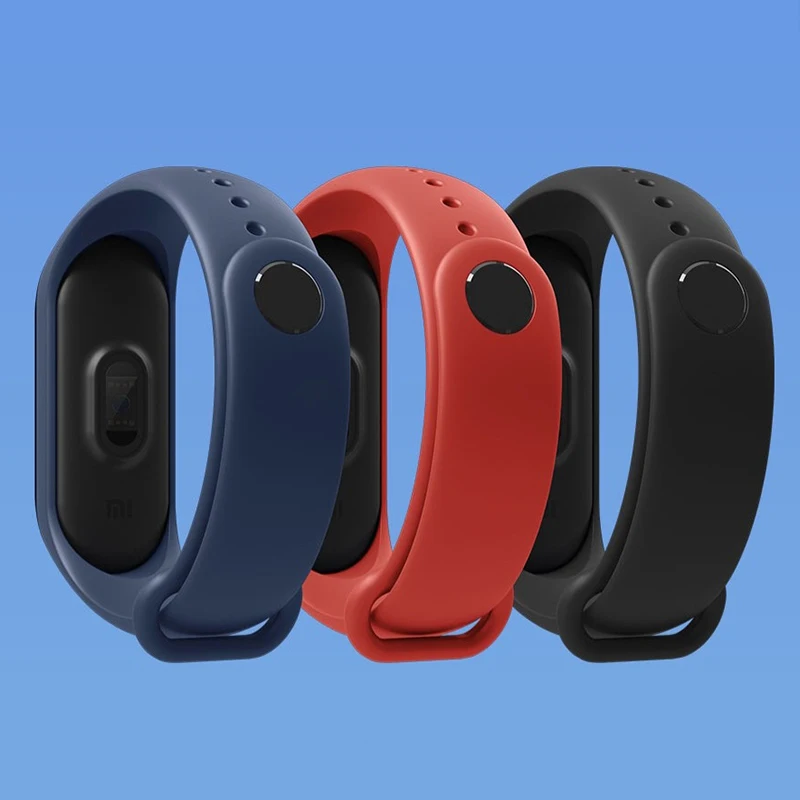 Pаспродажа Оригинальный Xiaomi mi смарт браслет 3 фитнес браслет mi Band 3 большой сенсорный экран OLED сообщение время сердечного ритма Smartband