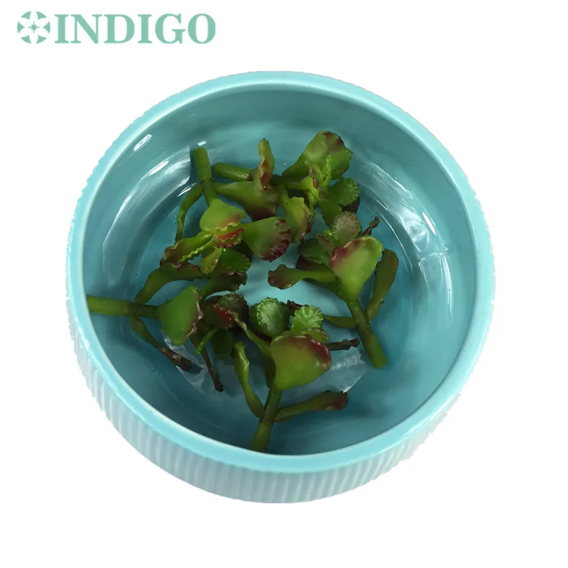 

INDIGO- 10pcs Lovely Desert Plant Mini Size Artificial Succulent Plant Corn Poppy Plastic Flower Table Decoration Free Shipping