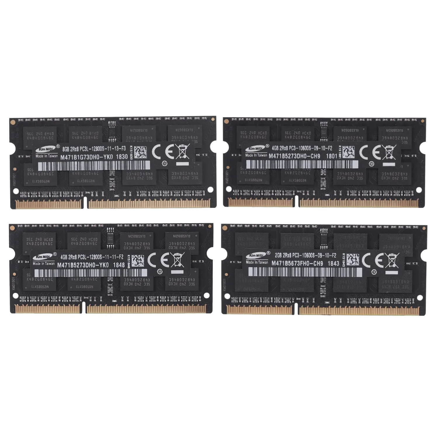 Горячая-Kimmidi Ddr3L 8 Гб 1600 МГц 1,35 в ноутбук Sodimm Ram память ноутбука