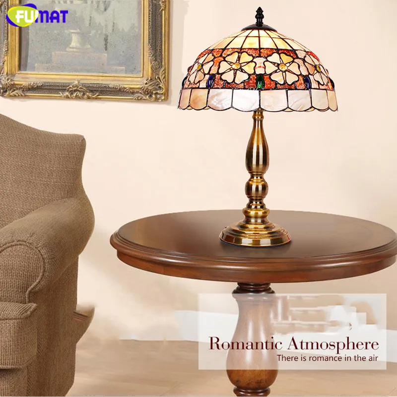 Shell Tiffany Table Lamp16