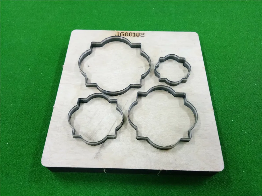 

Oval Frame wood die cut Mold accessories for Leather paper felt Steel Punch -leather crafts Wood laser die Metal cutting dies