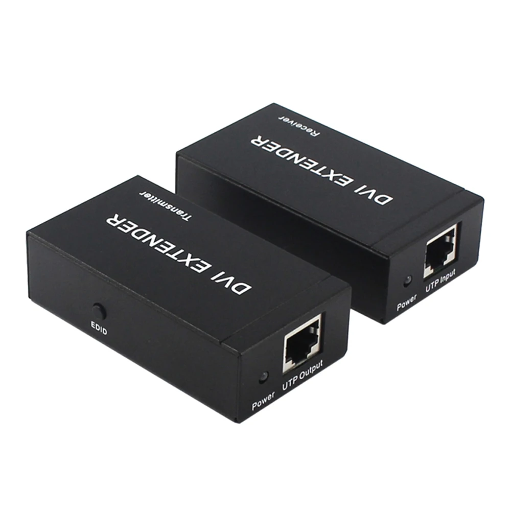 DVI 60 метров кабель удлинитель к RJ45 HD без потерь 1080P усилитель