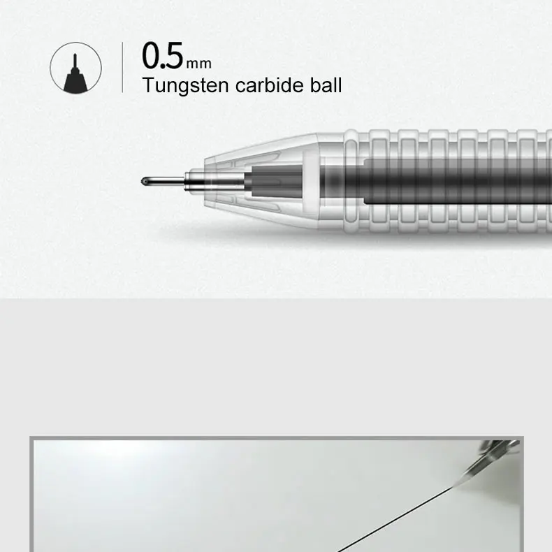 Балык 30 шт/pakage 0,5 мм пластиковая гелевая ручка чернила нейтральной ручки для школы для письма для офиса принадлежности ручка милые