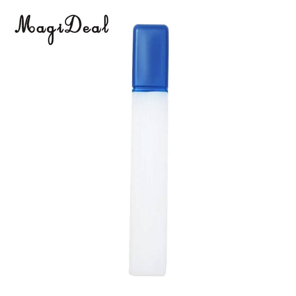 41x6cm Plastic Clear Knitting Needle Crochet Hook Tube Case Holder Storage Case 
