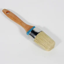 Меловая щетка для художника восковая молочная краска кисть Премиум Толстая натуральная щетина кабана мебель для волос краски кисти шлифовальный коврик