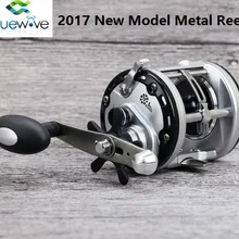 Новая модель полностью металлическая-Правая ручка литья Рыболовная катушка