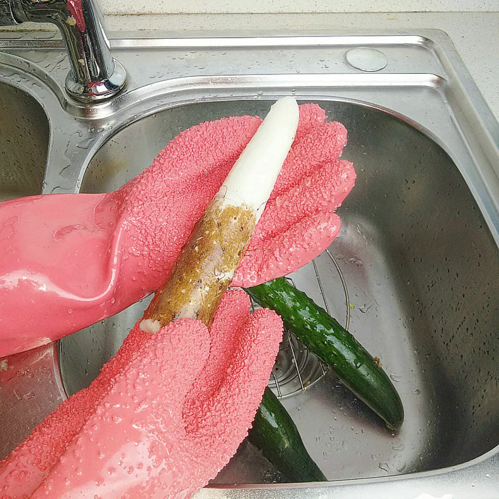 

kitchen tools 1 Pair Peeling Potato Gloves Peel Vegetable Fish Scale Gloves Non-slip kitchen accessories dropshipping