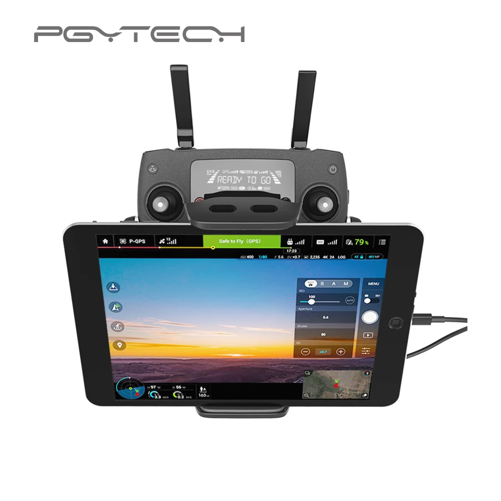 PGYTECH Mavic 2 Pro/Zoom пульт дистанционного управления 7 10 Держатель для блокнота плоский