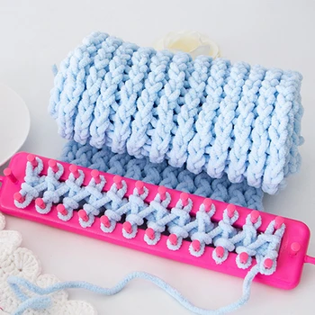 

1 SET Crochet Tools Plastic Long Tools For needles Scarf Knitting Tool Crochet Tools costura sewing accessories