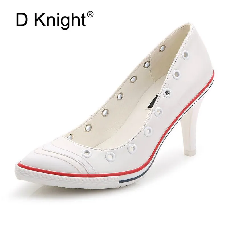 Sexy Pointed Toe Thin Heels Women Pumps New Fashion Shallow High Heeled Women Wedding Shoes Ladies Elegant Evening Party Shoes (21)