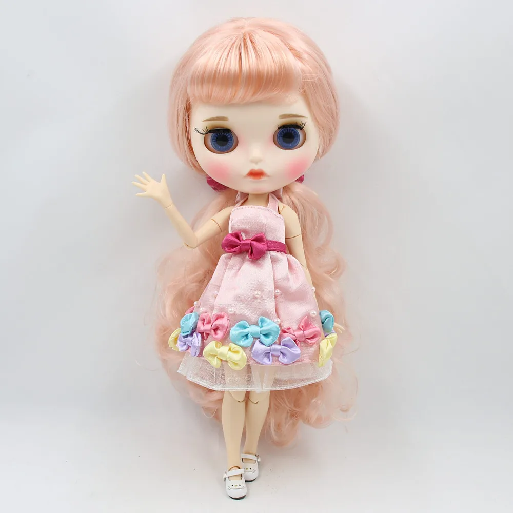 Blyth Кукла Одежда для цветов бабочка конфеты платье подходит для 1/6 30 см нормального и совместного тела
