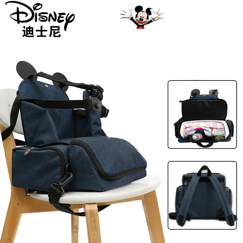 Disney Dining Chair Bag Multifunctional Diaper Bag 2018 New Stlye Waterproof Mother Handbag Nappy Backpack  Travel Mummy Bags