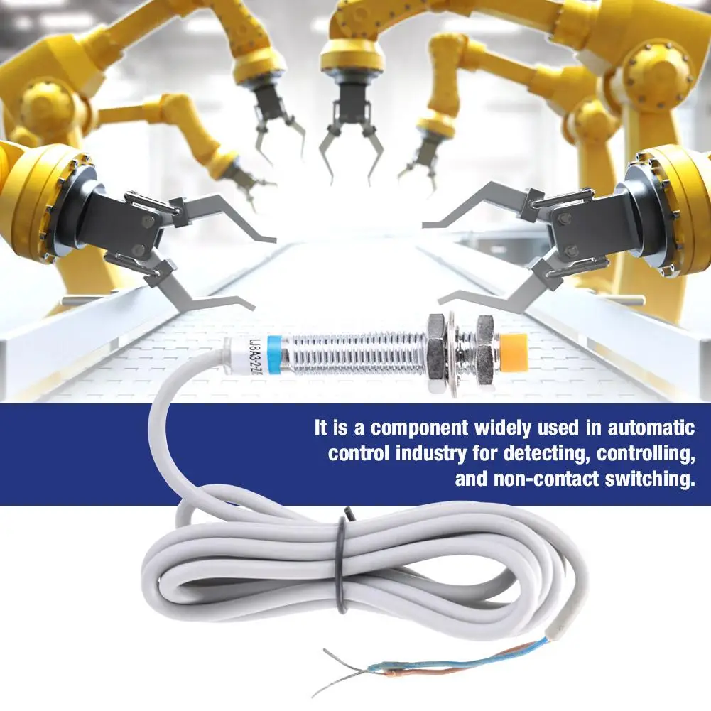 

2mm LJ8A3-2-Z/EX Proximity Switch DC 2-Wire Normally Open Inductive Switch Sensor Proximity Switch