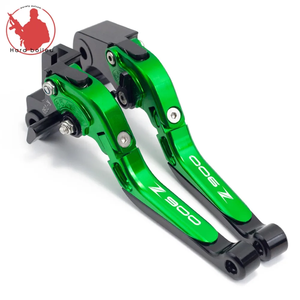 For Kawasaki Z900 Z 900 2017 2018 2019 Motorcycle CNC Aluminum Adjustable Foldable Extendable Lever Brake Clutch Levers (7)_Jc