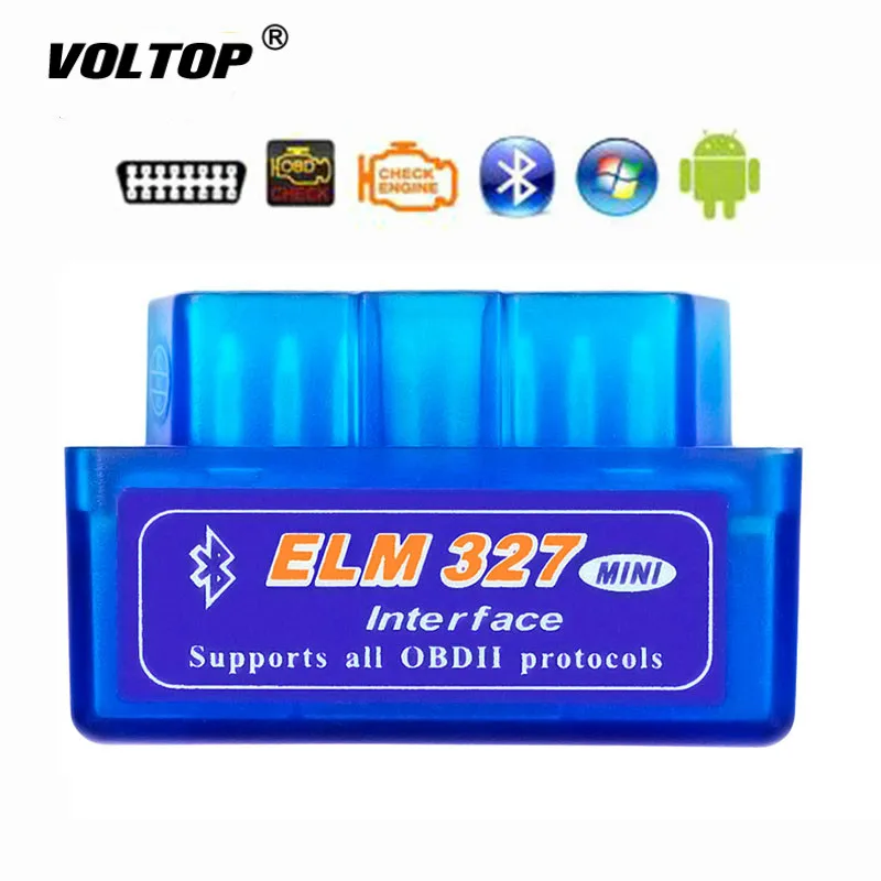 

2019 Super Mini ELM327 Bluetooth V1.5 OBD2 Car Diagnostic Tool ELM 327 Bluetooth For Android/Symbian For OBDII Protocol