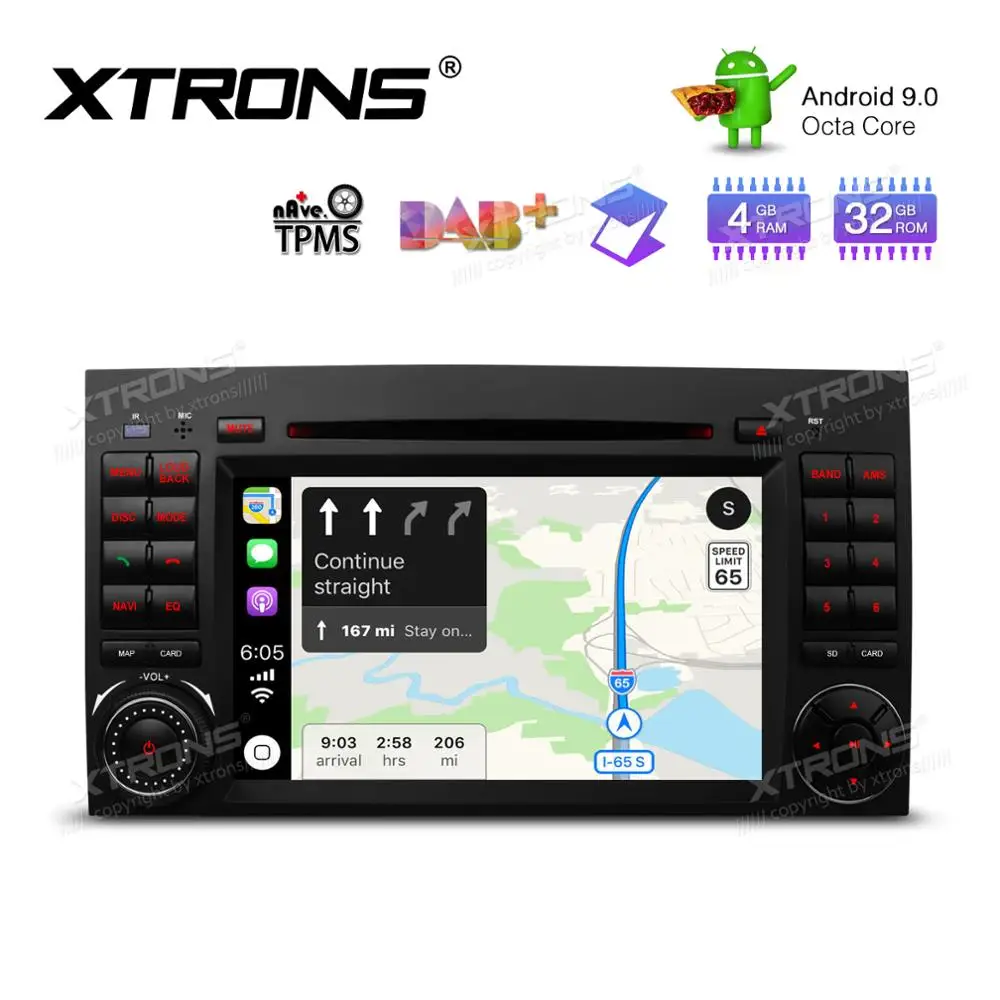 Flash Deal XTRONS 7"Android 9.0 Octa Core Car DVD Player for Mercedes Benz W245 W169 Viano Vito W639 Sprinter W906 2006-2008 2009 2010 2011 4 Flash Deal XTRONS 7"Android 9.0 Octa Core Car DVD Player for Mercedes Benz W245 W169 Viano Vito W639 Sprinter W906 2006-2008 2009 2010 2011 4