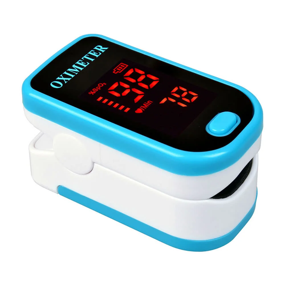 

Istant Read Fingertip Pulse Rate Oximeter Portable Blood Oxygen Saturation SpO2 Monitor LED Display