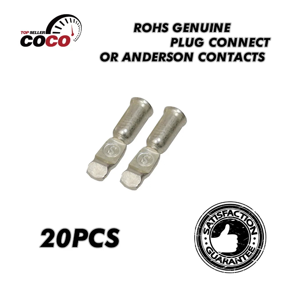 

20pcs 30mm2 5900 6AWG electrical plug SB50 SY50 connector Silver Cable Terminals CONTACTS Free shipping