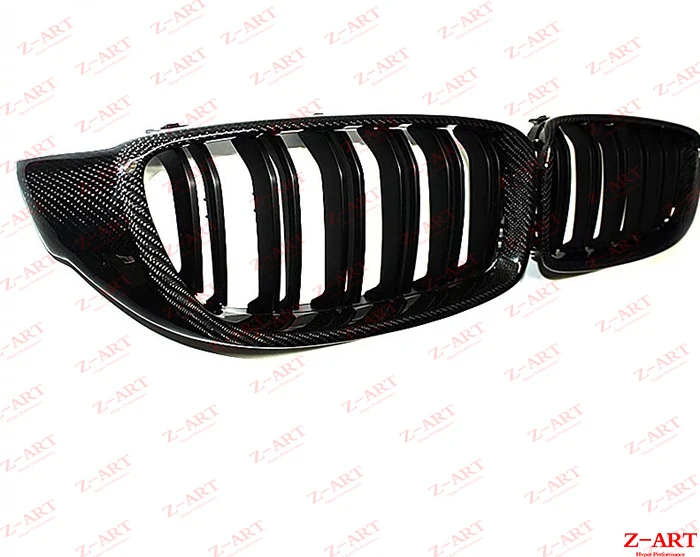 Z-ART carbon fiber front grille for BMW M3 M4 2013-2018 F80 F82 free shipping | Автомобили и мотоциклы