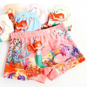 

JY Wholesale 12pcs children girl Underwears Panties Milk Silk Mermaid Underpants Boxer 3-9Year TZ07