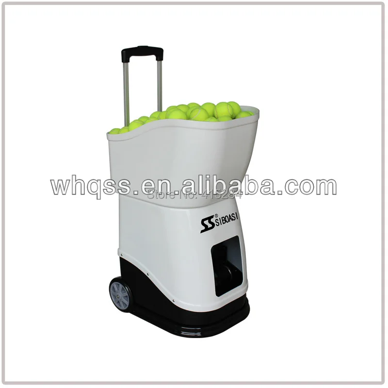 smart Tennis ball machine SS F919 with new remote control and muti functions,tennis ball serving