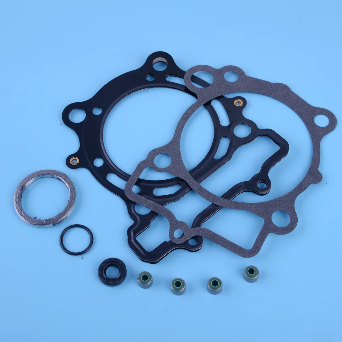 CITALL Motorcycle Black Tusk Top End Head Gasket Kit Fit For KAWASAKI KX250F 2004 2005 Suzuki