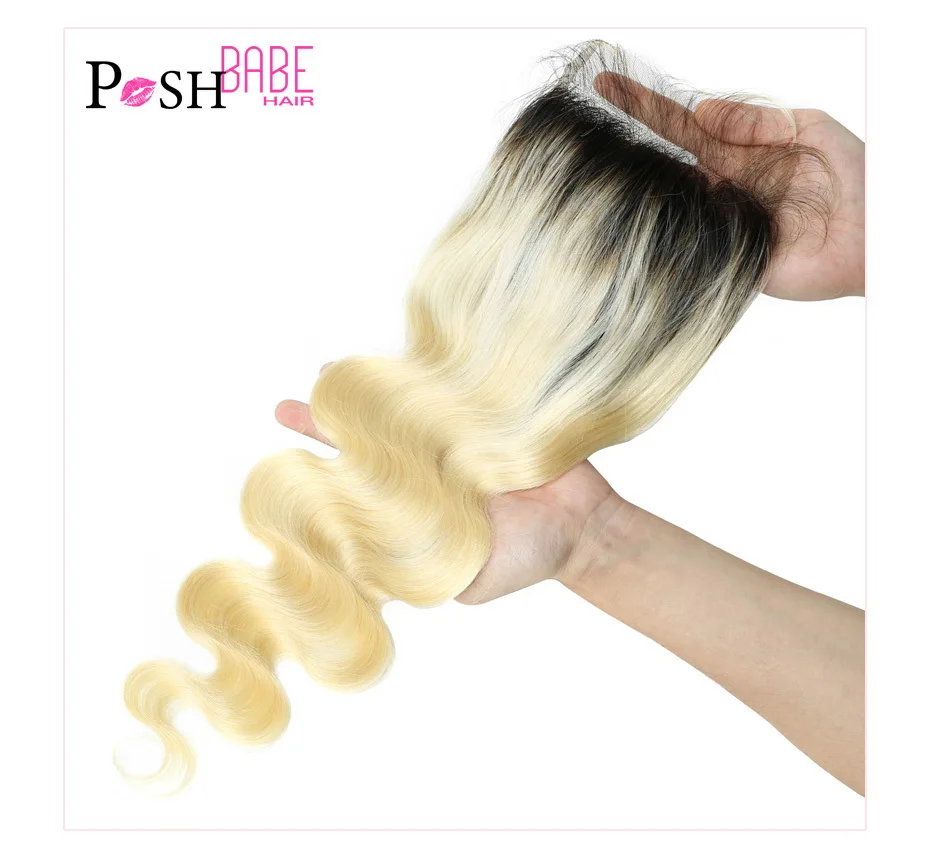 613 Blonde 5x5 Lace Closure  (12)