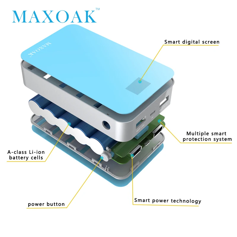 Phone Portable Dual Battery 13000mah Mobile 3