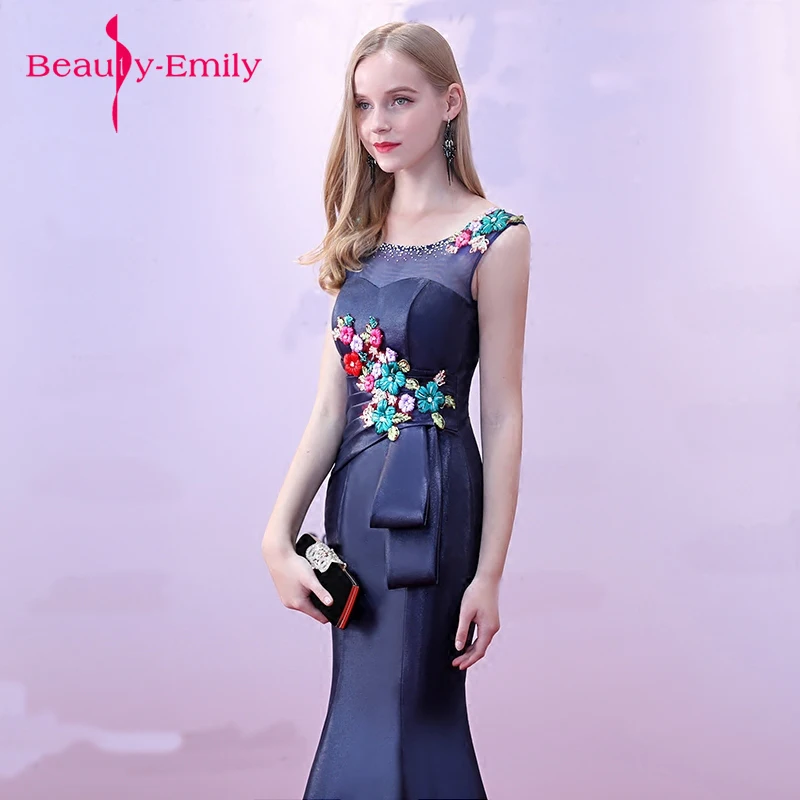 Beauty Emily ladies Formal Dresses Vestido De Fiesta Mermaid Royal Blue Long Evening gown 2018 new design sexy Evening dress Beauty Emily ladies Formal Dresses Vestido De Fiesta Mermaid Royal Blue Long Evening gown 2018 new design sexy Evening dress
